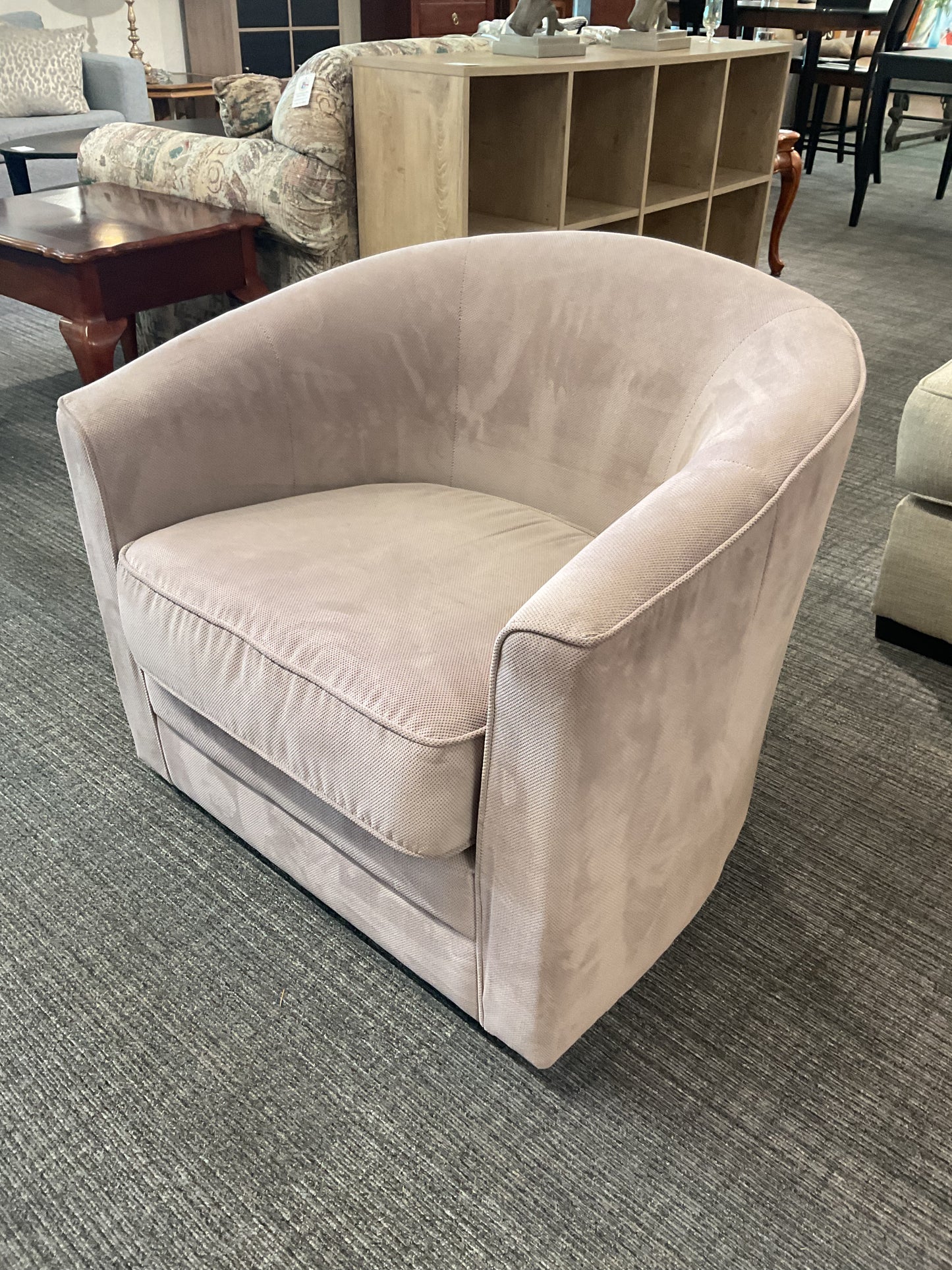 Wanna Be Purple Barrel Chair