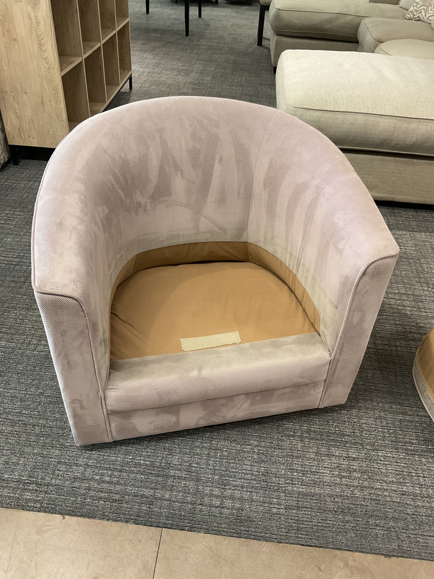 Wanna Be Purple Barrel Chair