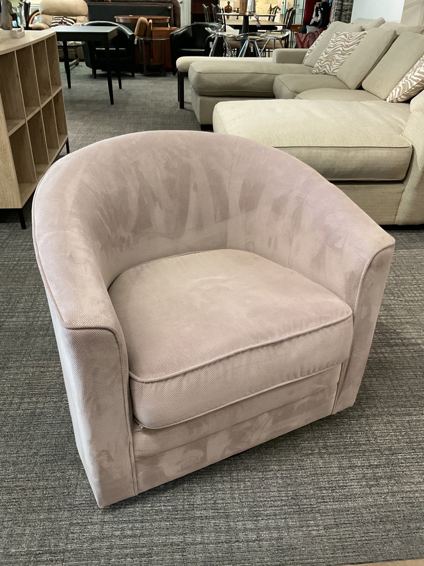 Wanna Be Purple Barrel Chair