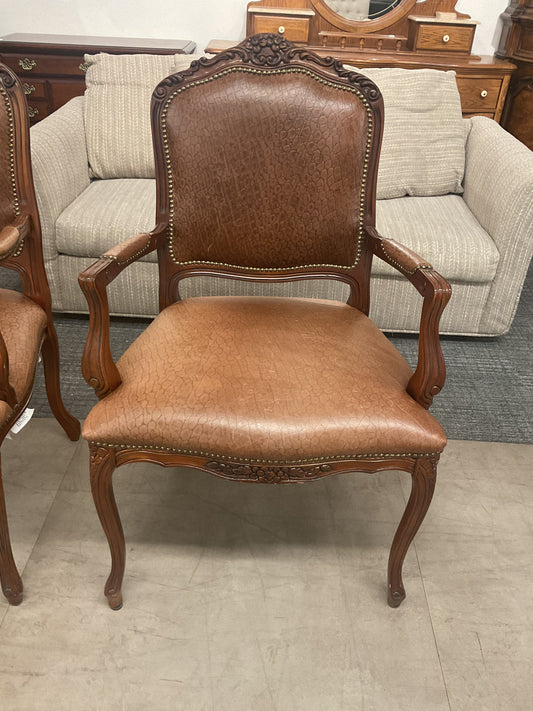 Printed Flower Chair