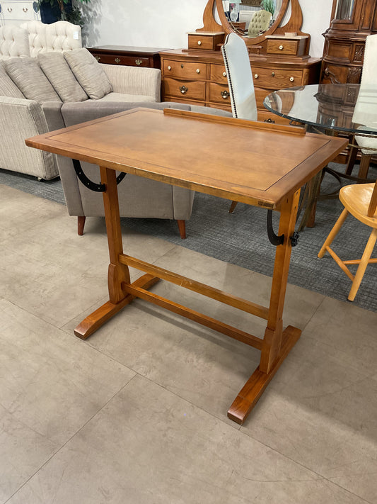 Adjustable Wood Drafting Table