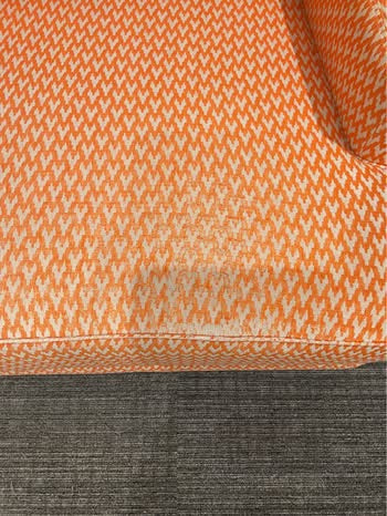 Tangerine Vixen Armchair