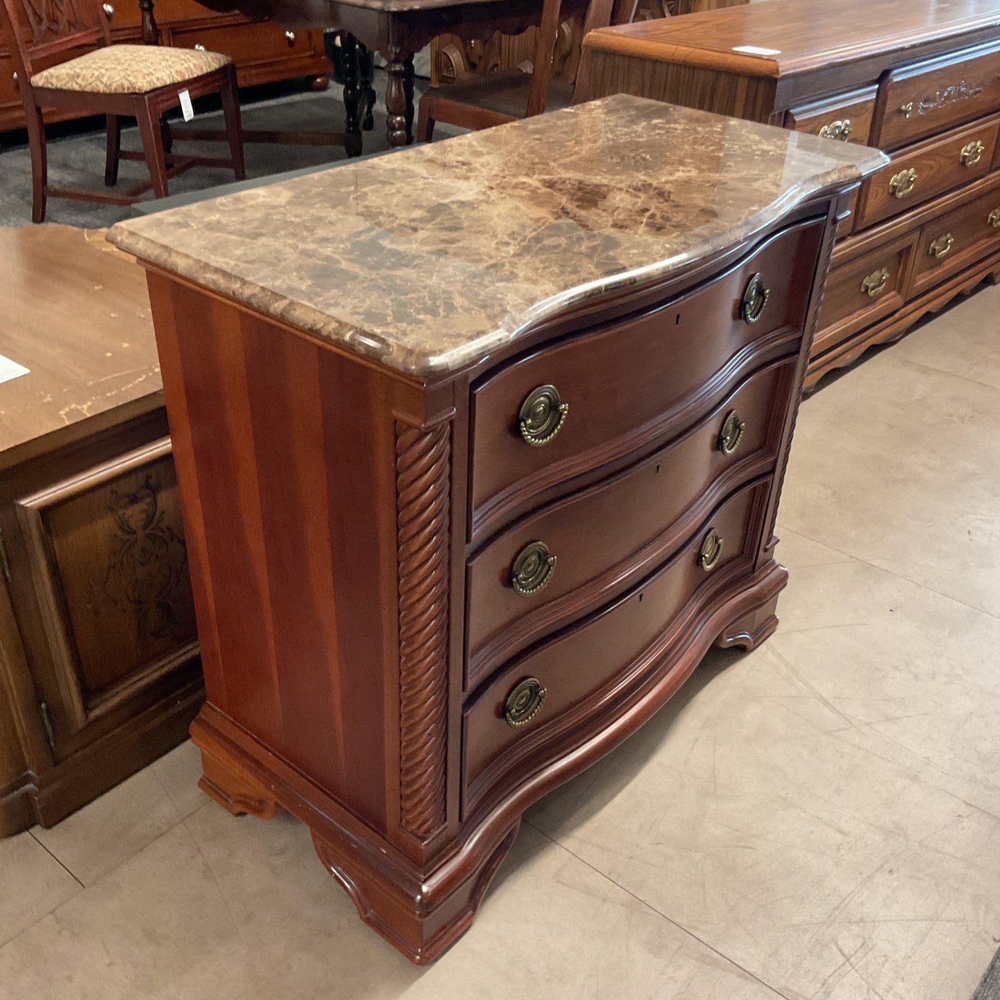 Twisted Bar Cabinet