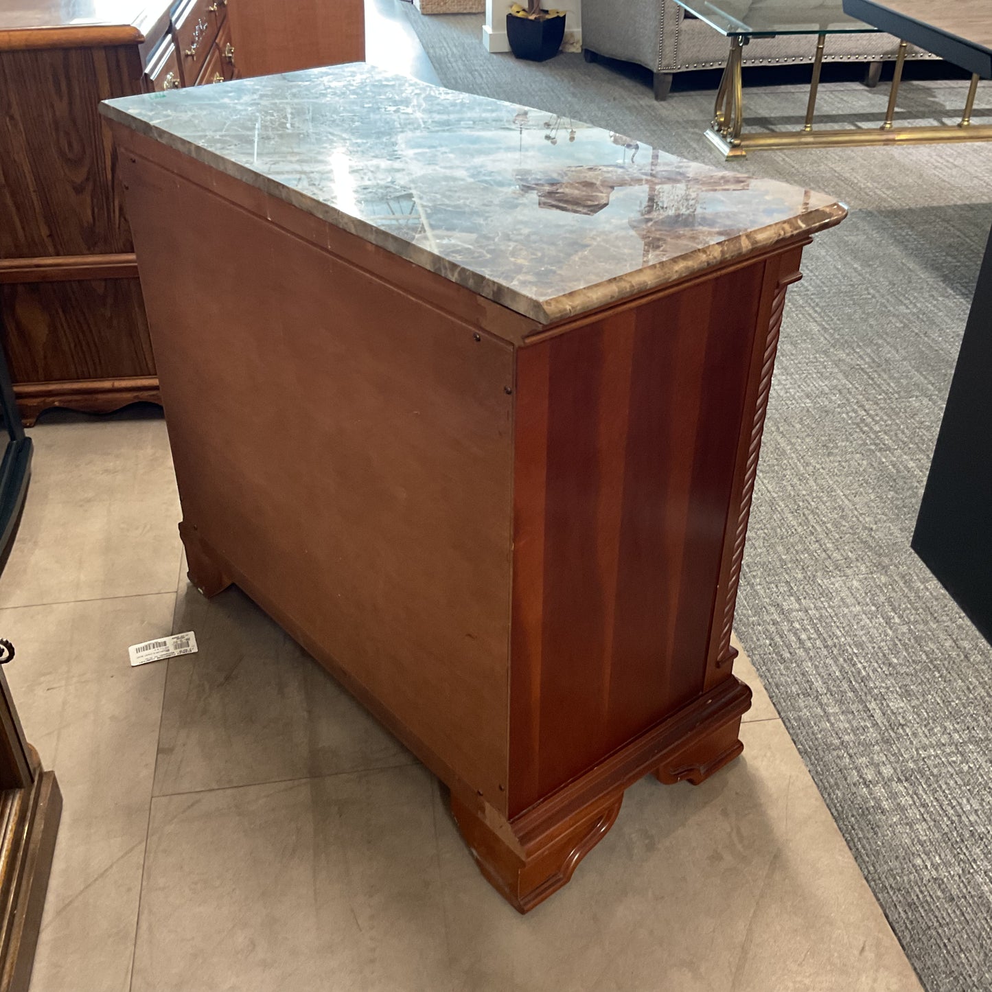 Twisted Bar Cabinet