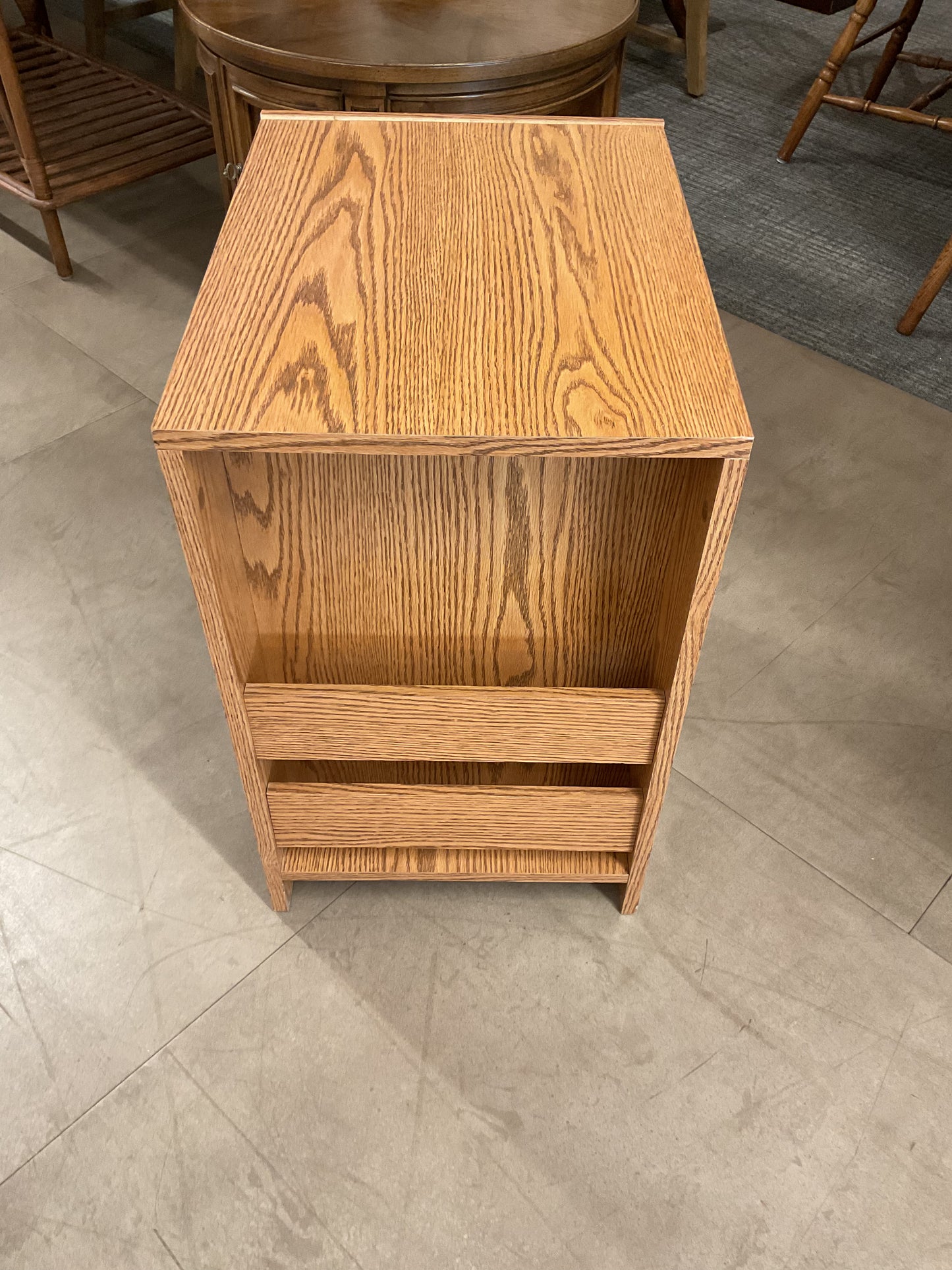 Open Back Side Table