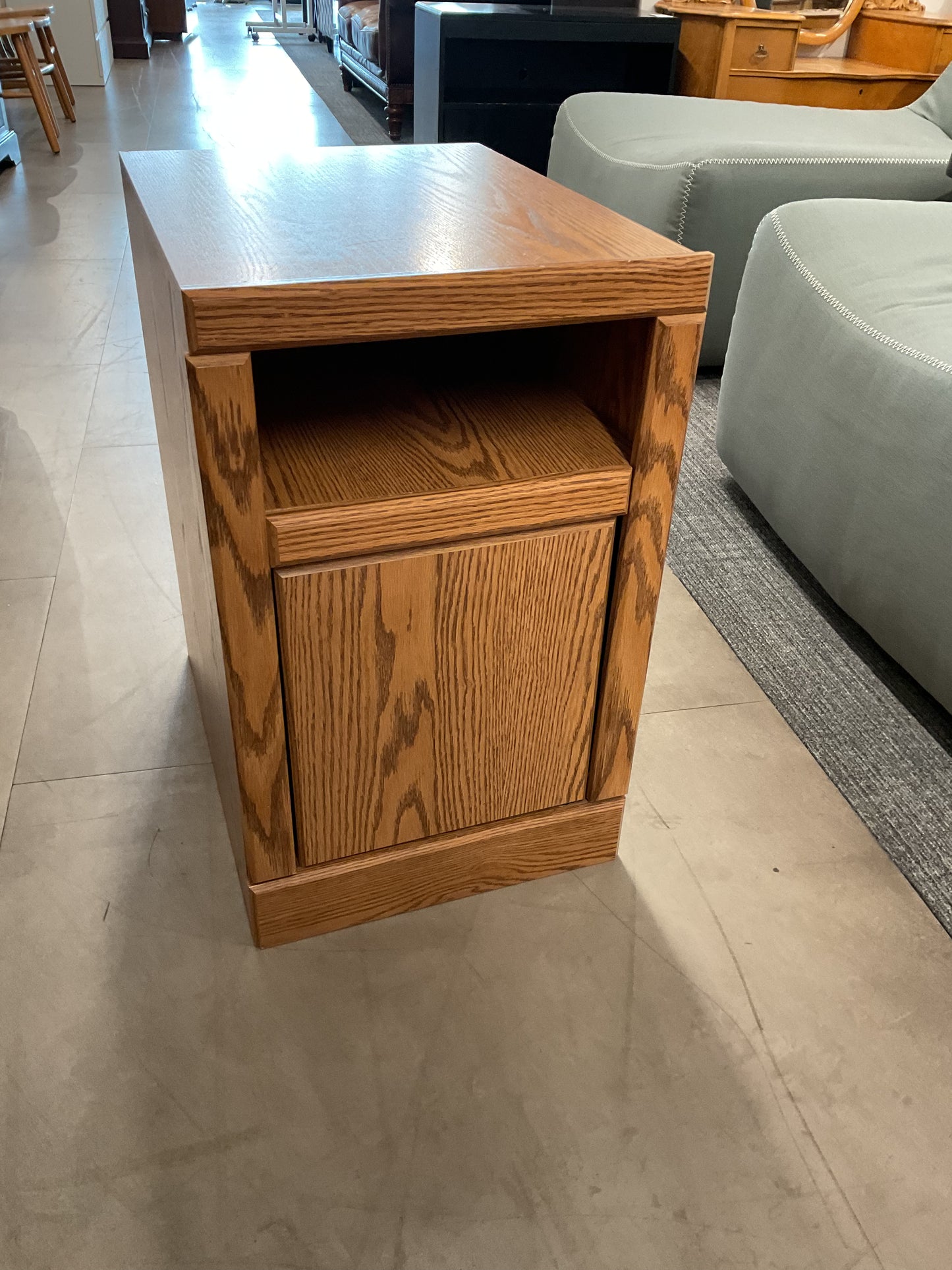 Open Back Side Table