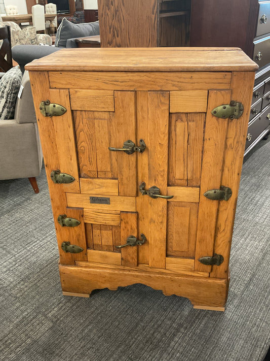 Antique Oak Ice Box