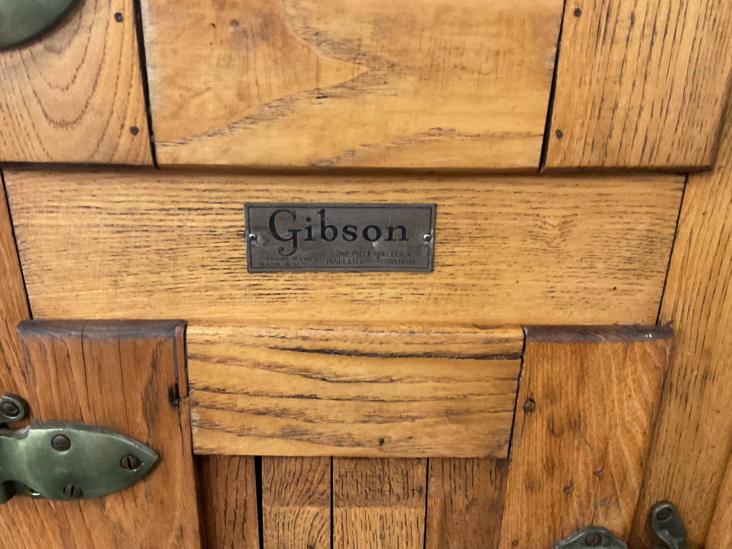 Antique Oak Ice Box