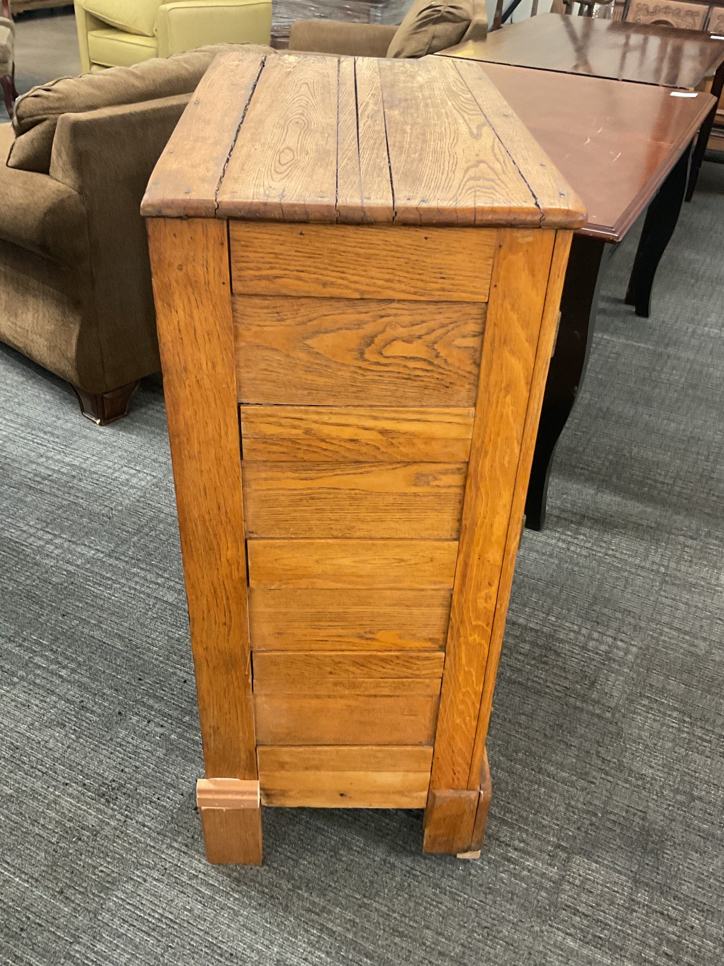 Antique Oak Ice Box