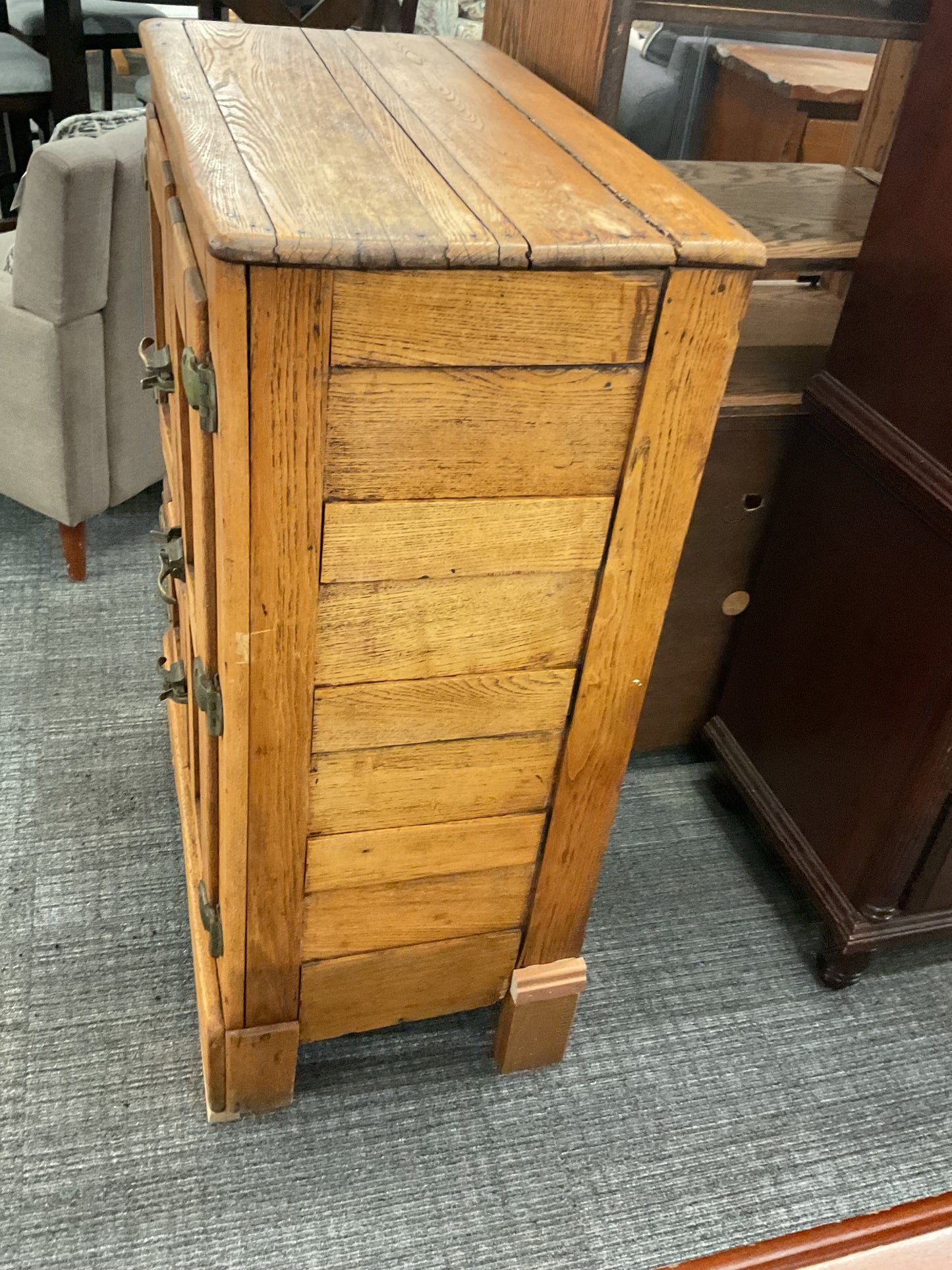 Antique Oak Ice Box