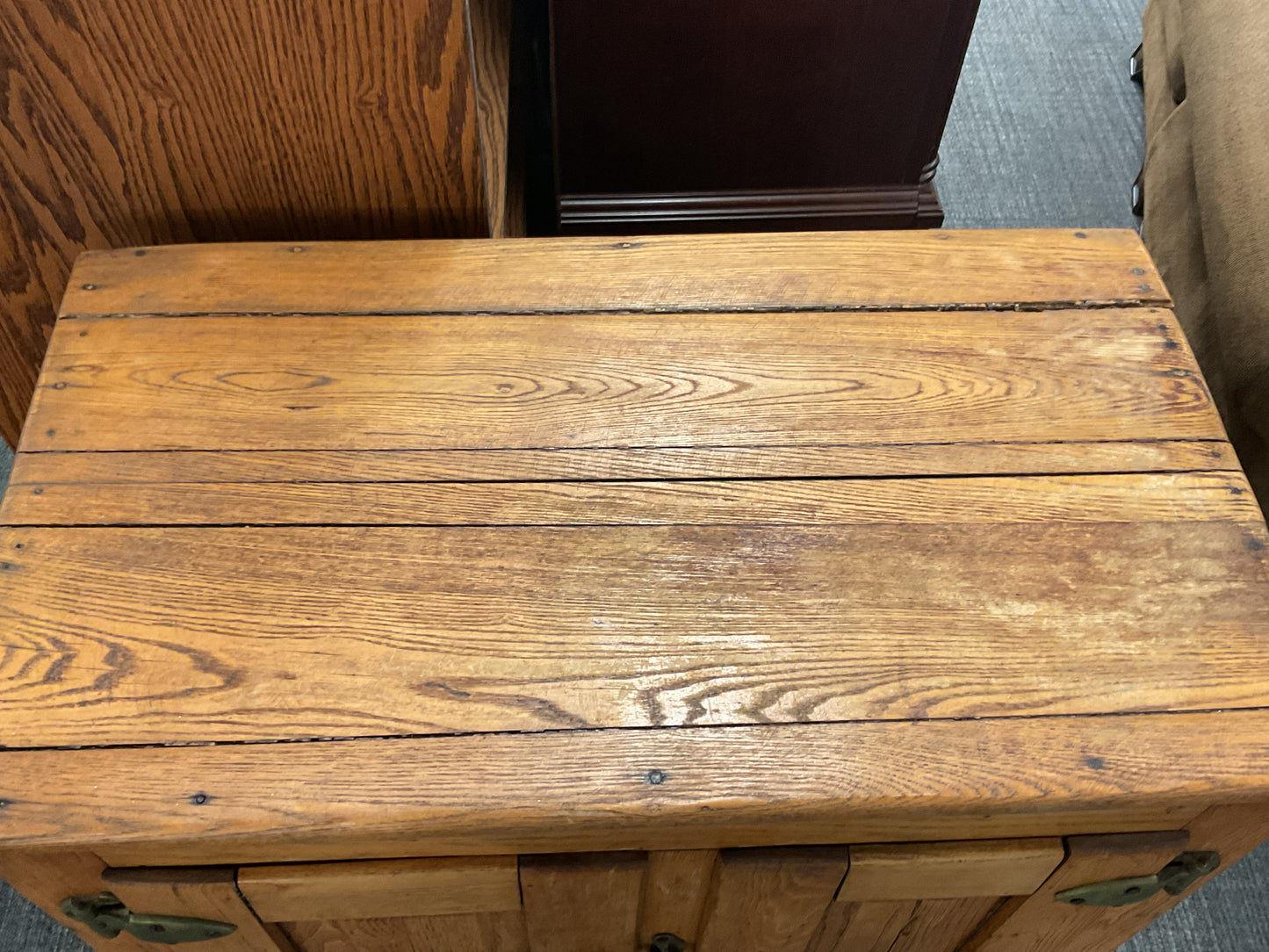 Antique Oak Ice Box
