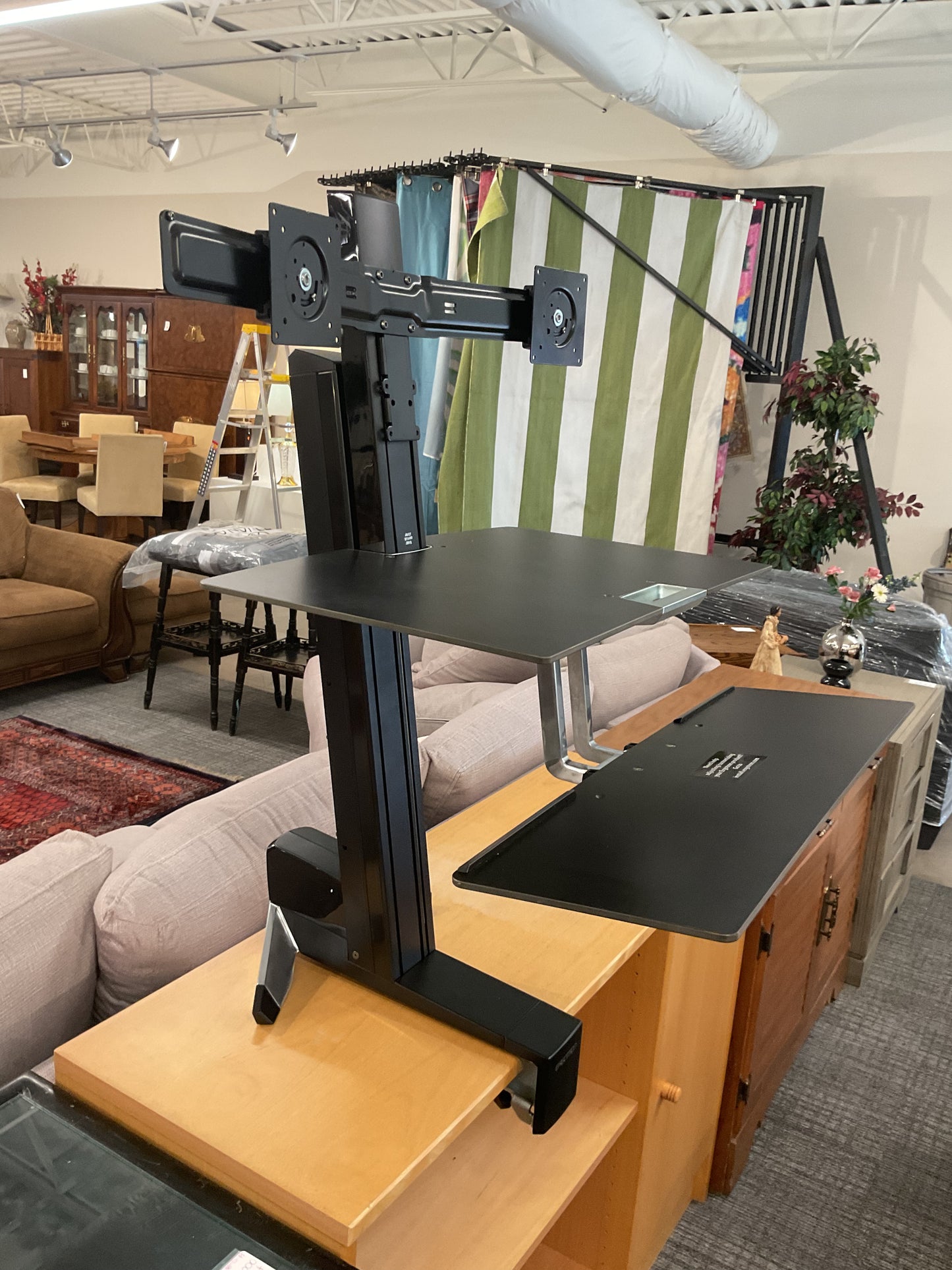 Adjustable Dual Monitor Stand