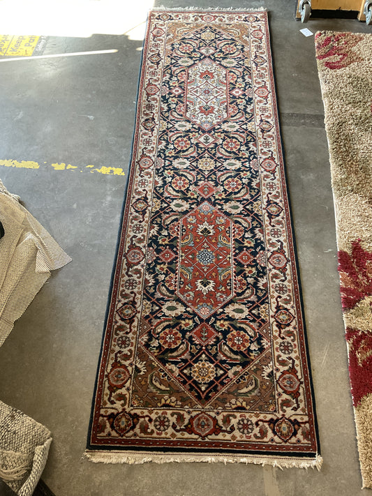 Traditional Pattern Runner Rug (F67)