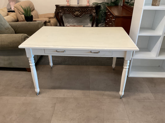 Farm Table W/Drawer