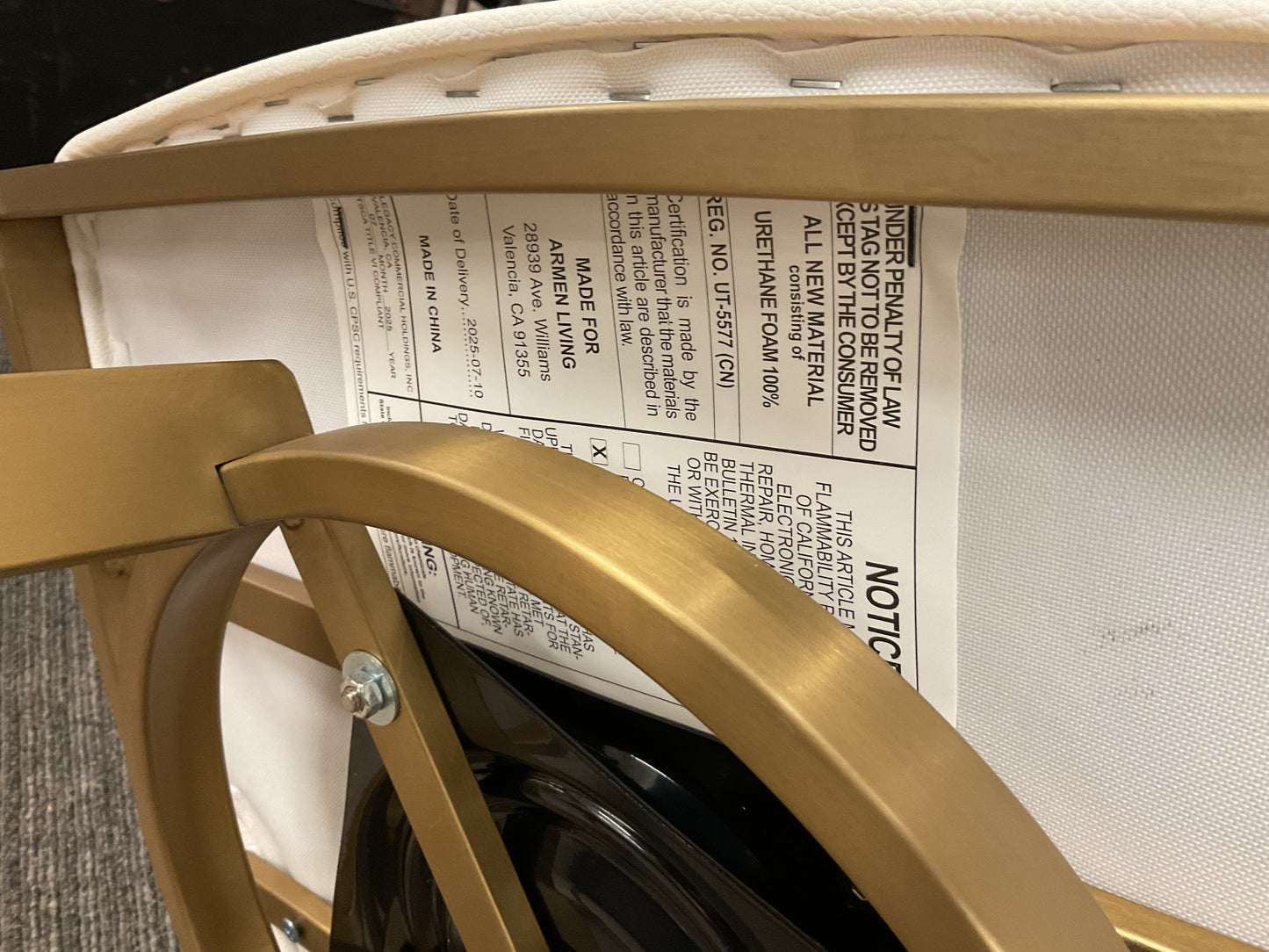 Stay Golden Stool Set