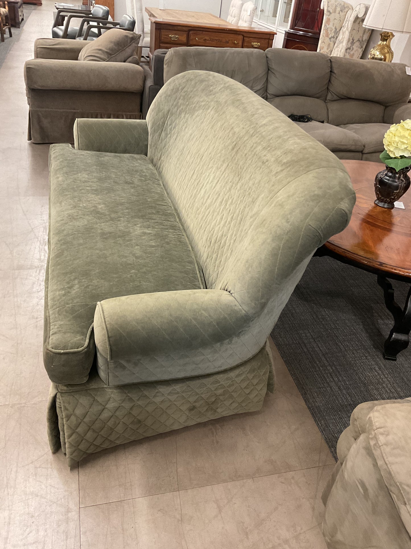 Sage Diamond Sofa