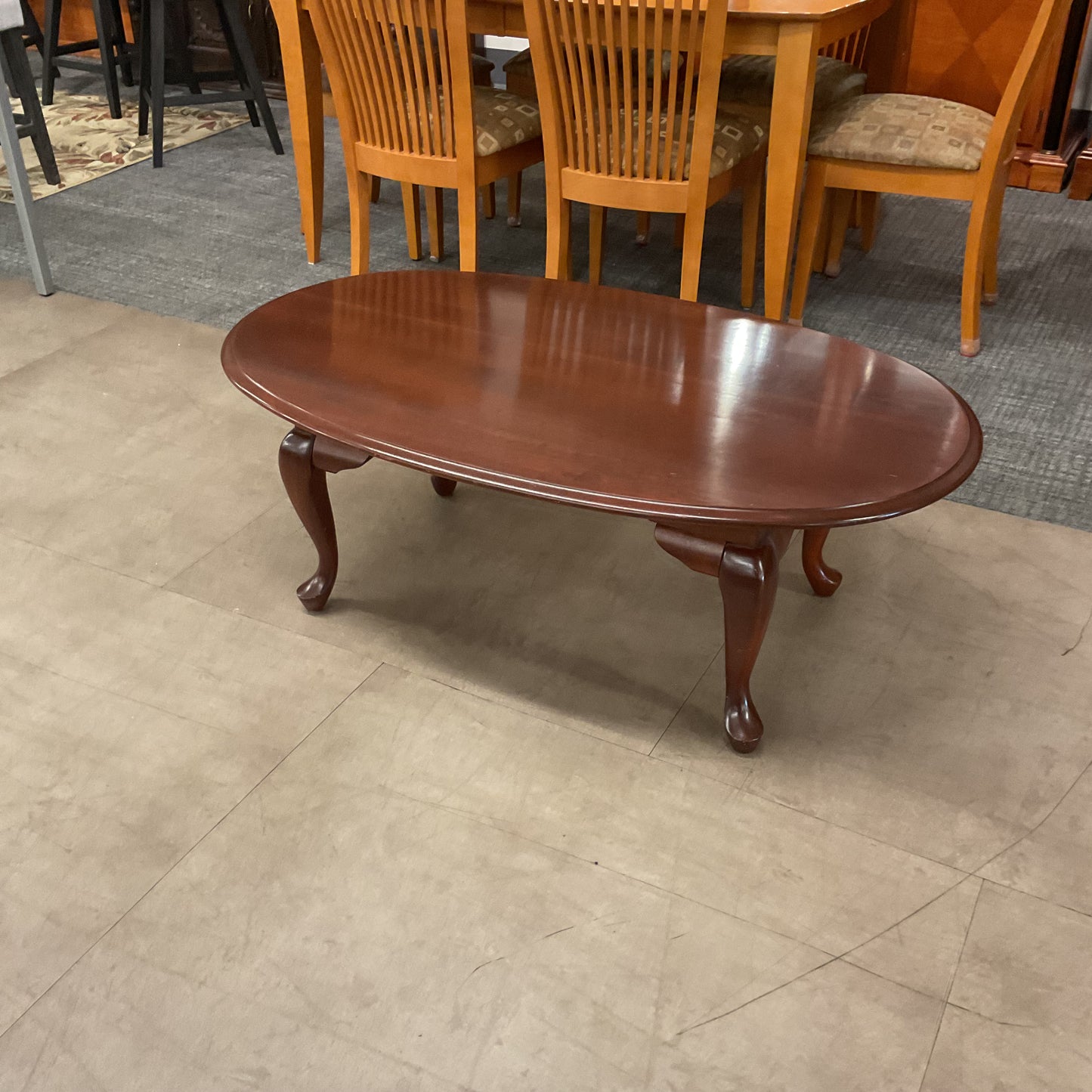 Cherry Wood Coffee Table