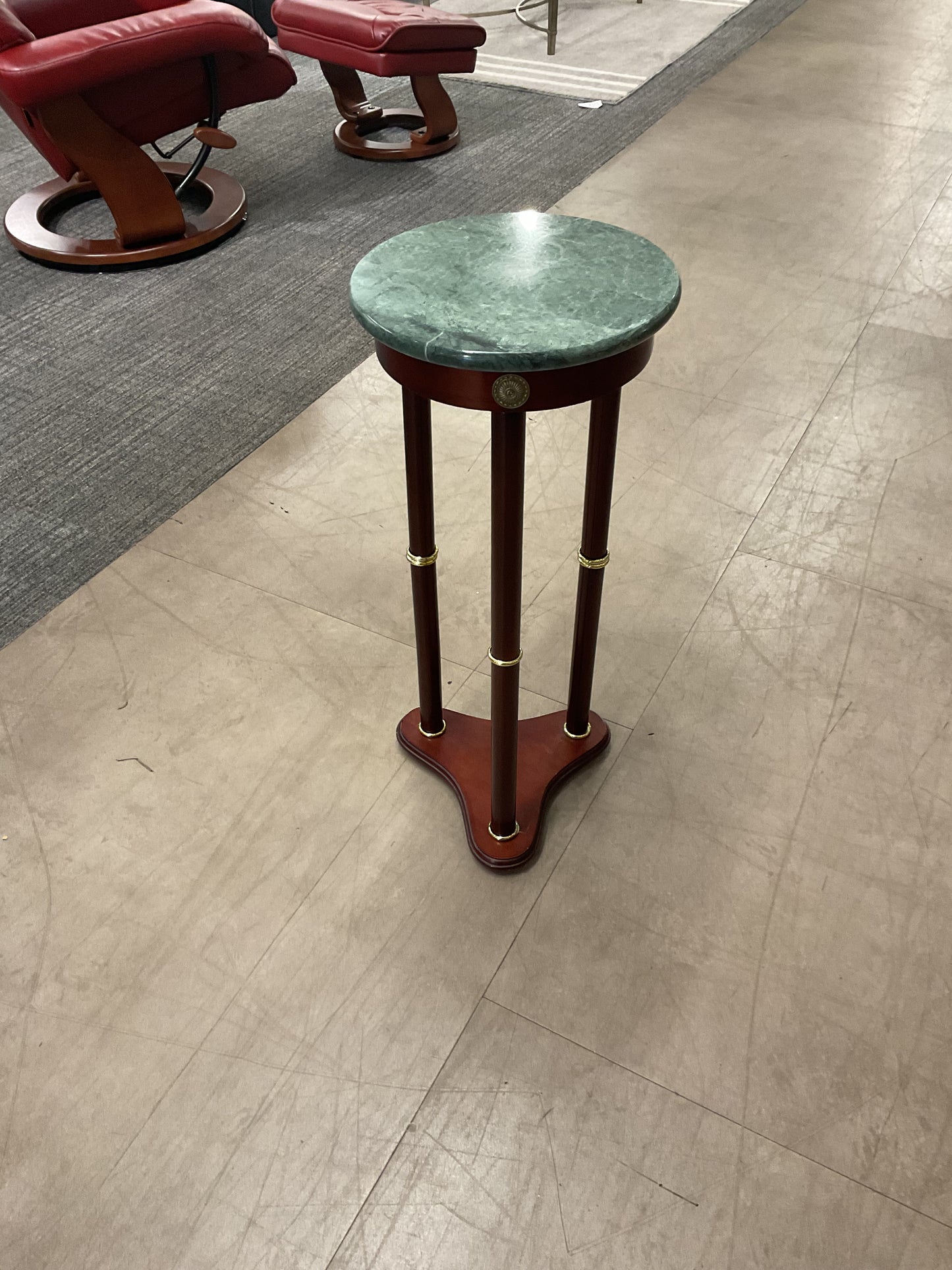 Marble Top Accent Table