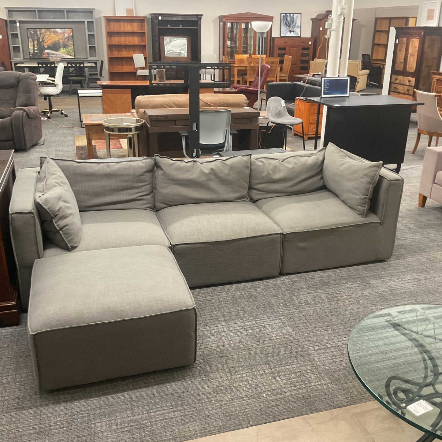 Grey is the way Sectional