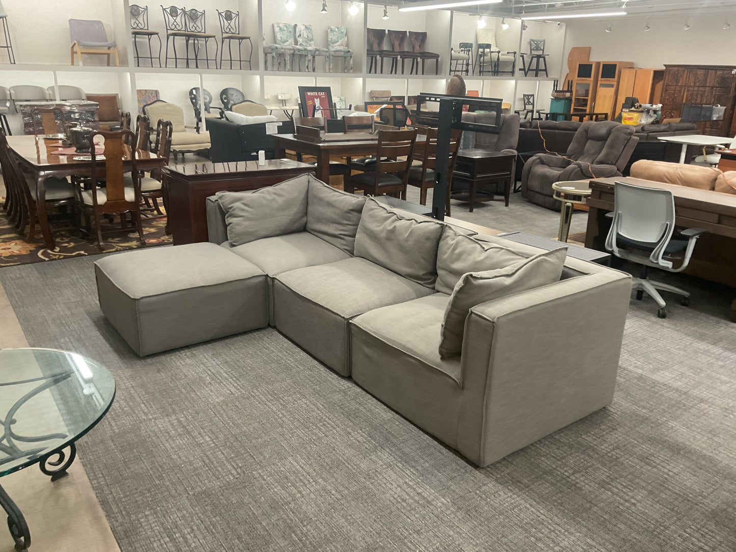 Grey is the way Sectional