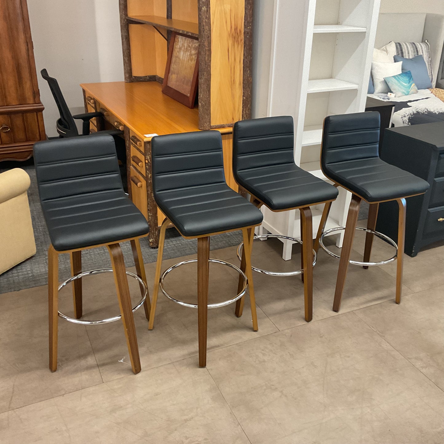 MCM Barstool Set (4)
