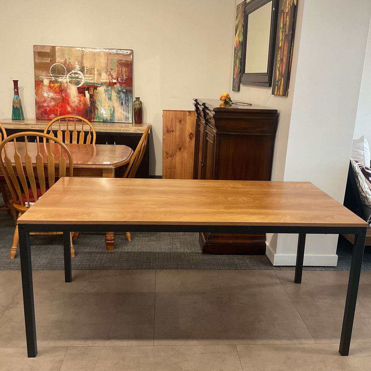 Oak-ey Dinning Table