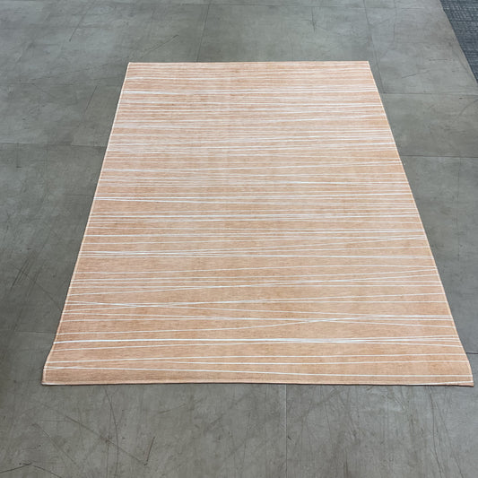 Pumpkin Spice Linear Rug (R129)
