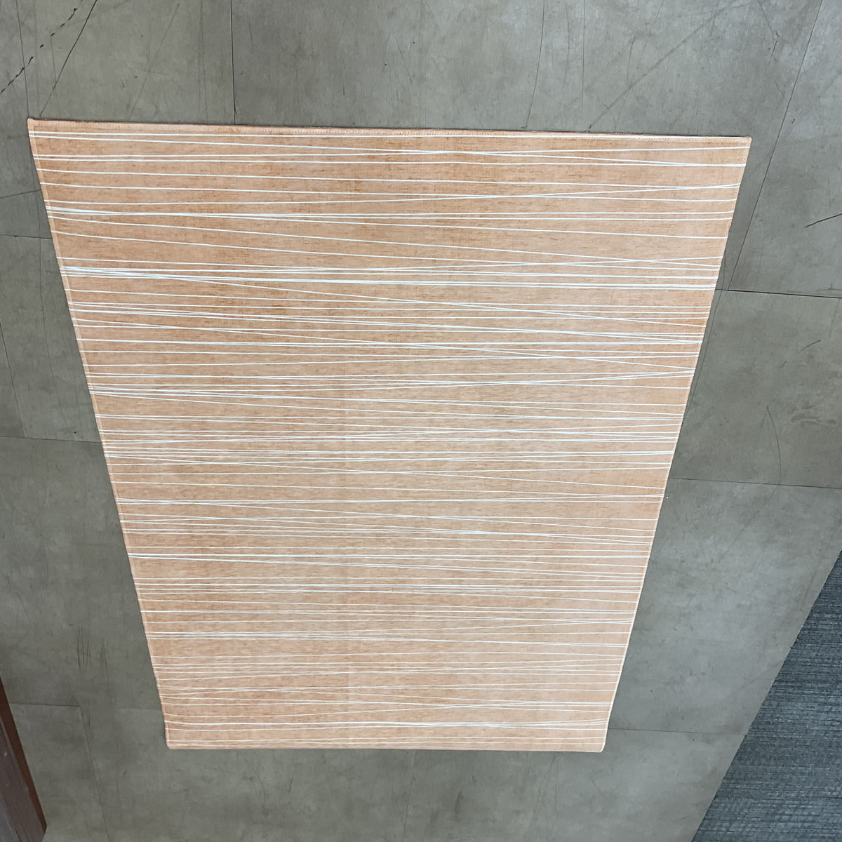 Pumpkin Spice Linear Rug (R129)