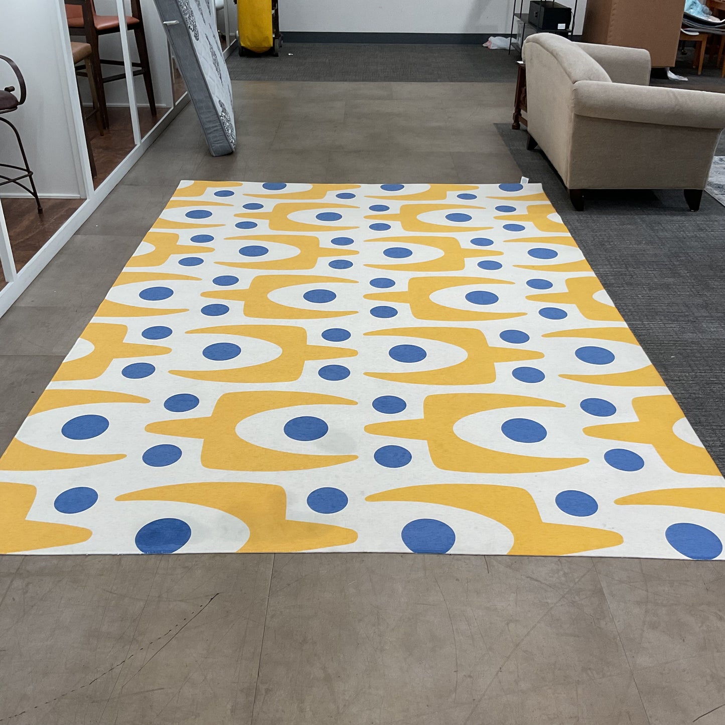 Turkey Wishing Bone Rug (R134)