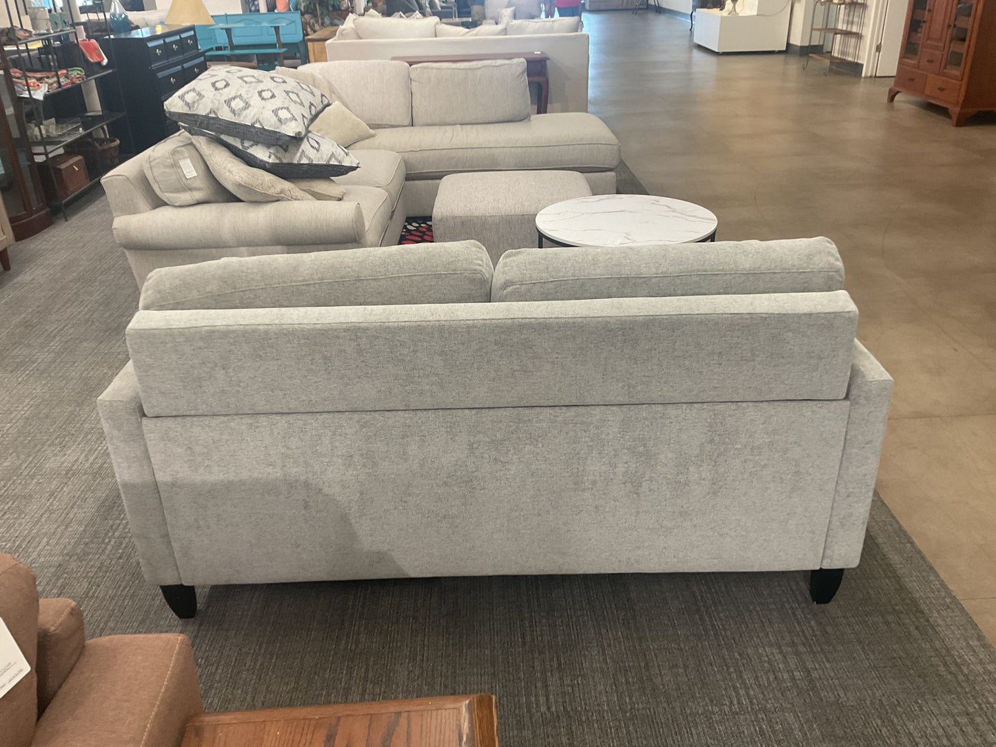 Eagle Back Queen Sleeper Sofa