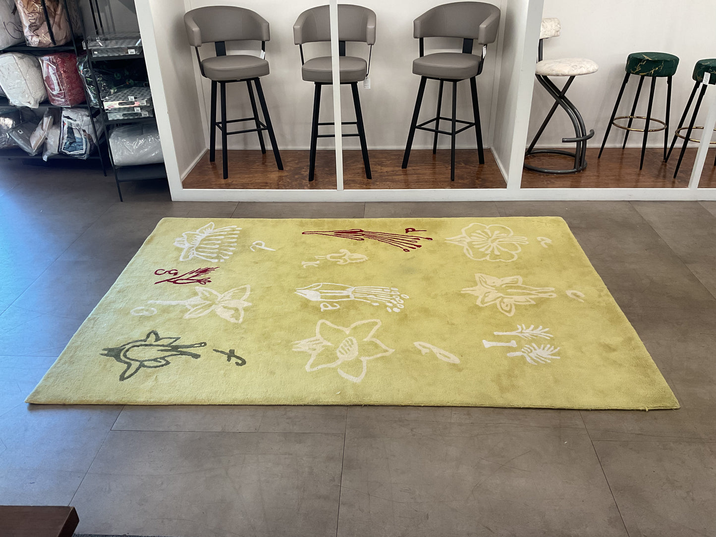 Green Bean Rug (R123)