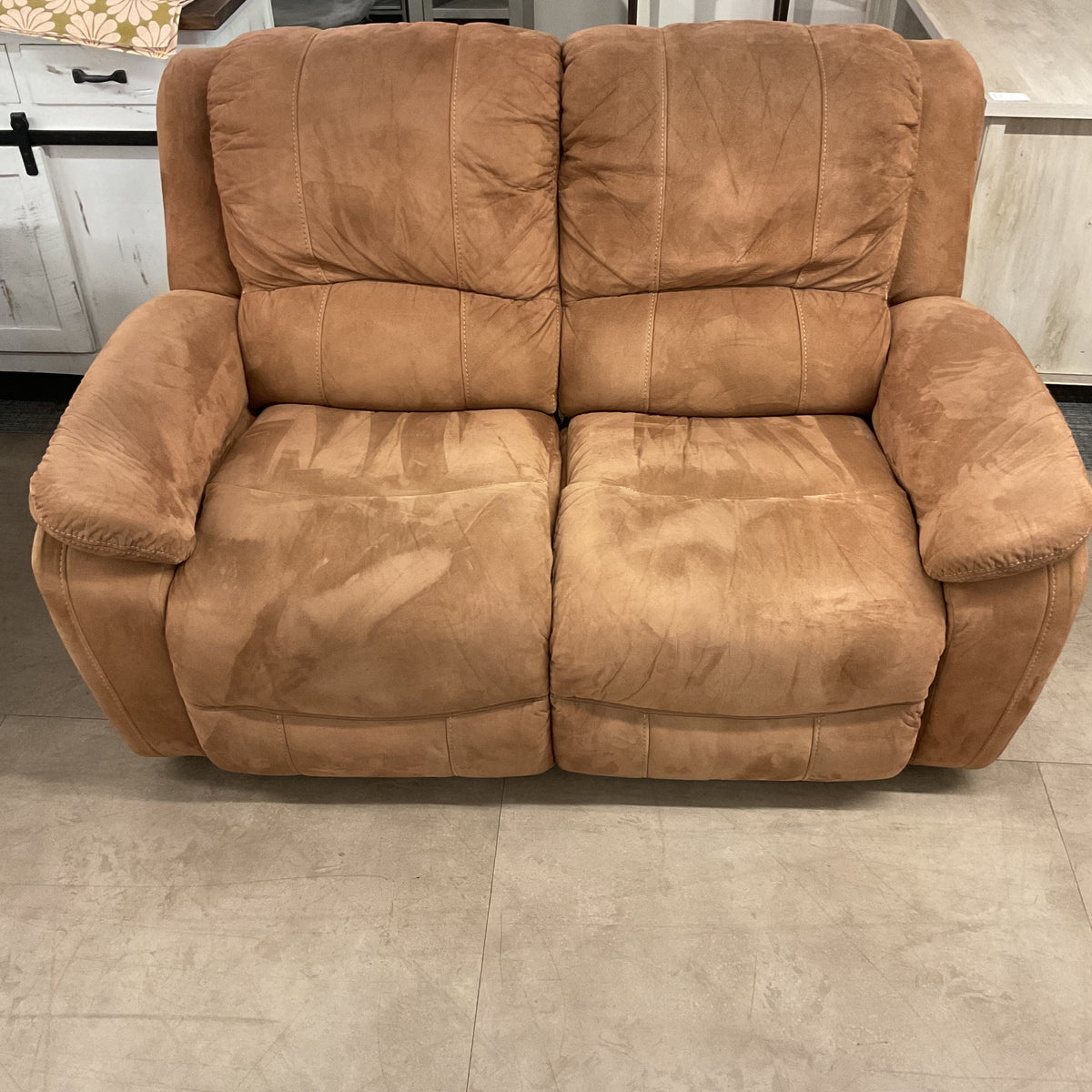 Mini Rusty Loveseat Recliner