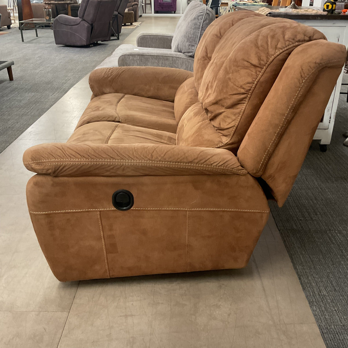 Mini Rusty Loveseat Recliner