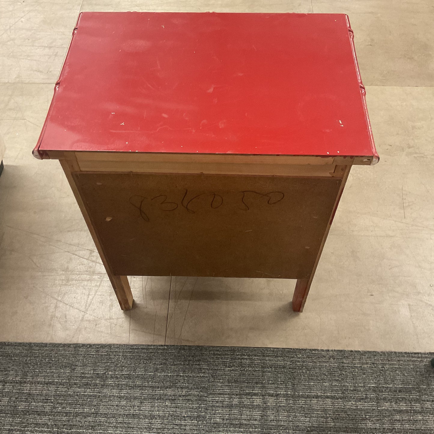 Tiki Scarlet Nightstand