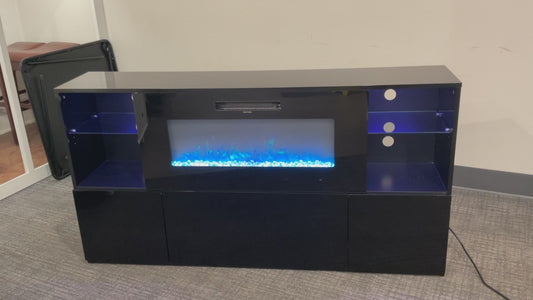 Glossy TV Stand